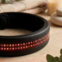 Gros plan sur les 138 LEDs de la ceinture Reluxa® rouge 660nm et infrarouge 850nm