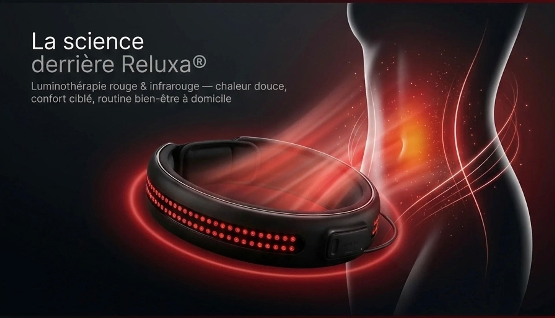 La science derrière Reluxa® : luminothérapie rouge et infrarouge ciblée sur le bas du dos